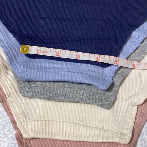 NWT Nautica Intimates Organic Cotton Ribbed Hipster Panties, 5-pack - Picture 11 of 16